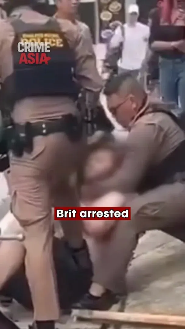 British tourist arrested after barefoot rampage in Phuket