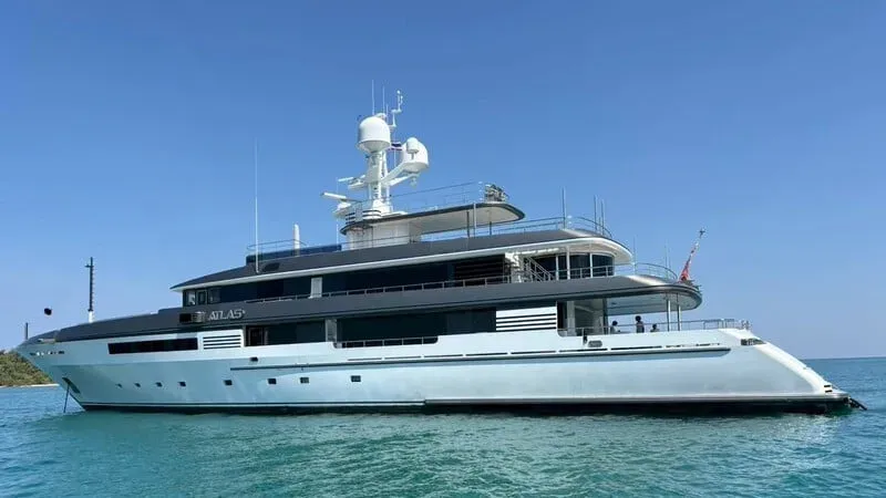 AMLO Thailand выставит на аукцион конфискованную суперъяхту Atlas в Phuket 23 июня