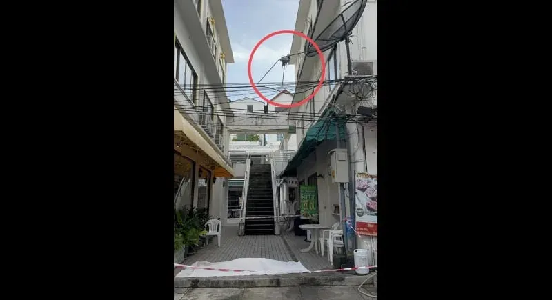 Une femme retrouvée morte sur une passerelle à Patong après une chute présumée
