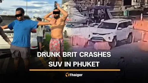 Drunk British driver incident raises road safety concerns in Phuket