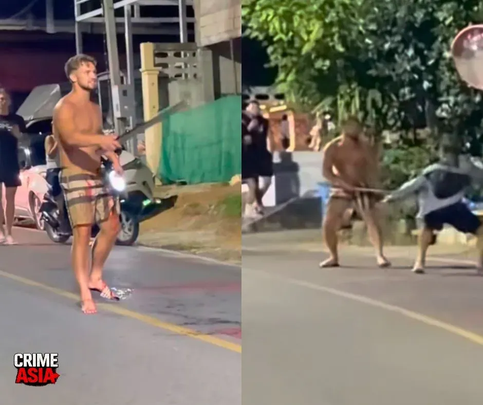 Foreigner allegedly armed with knife and pipe wounded in Phuket confrontation