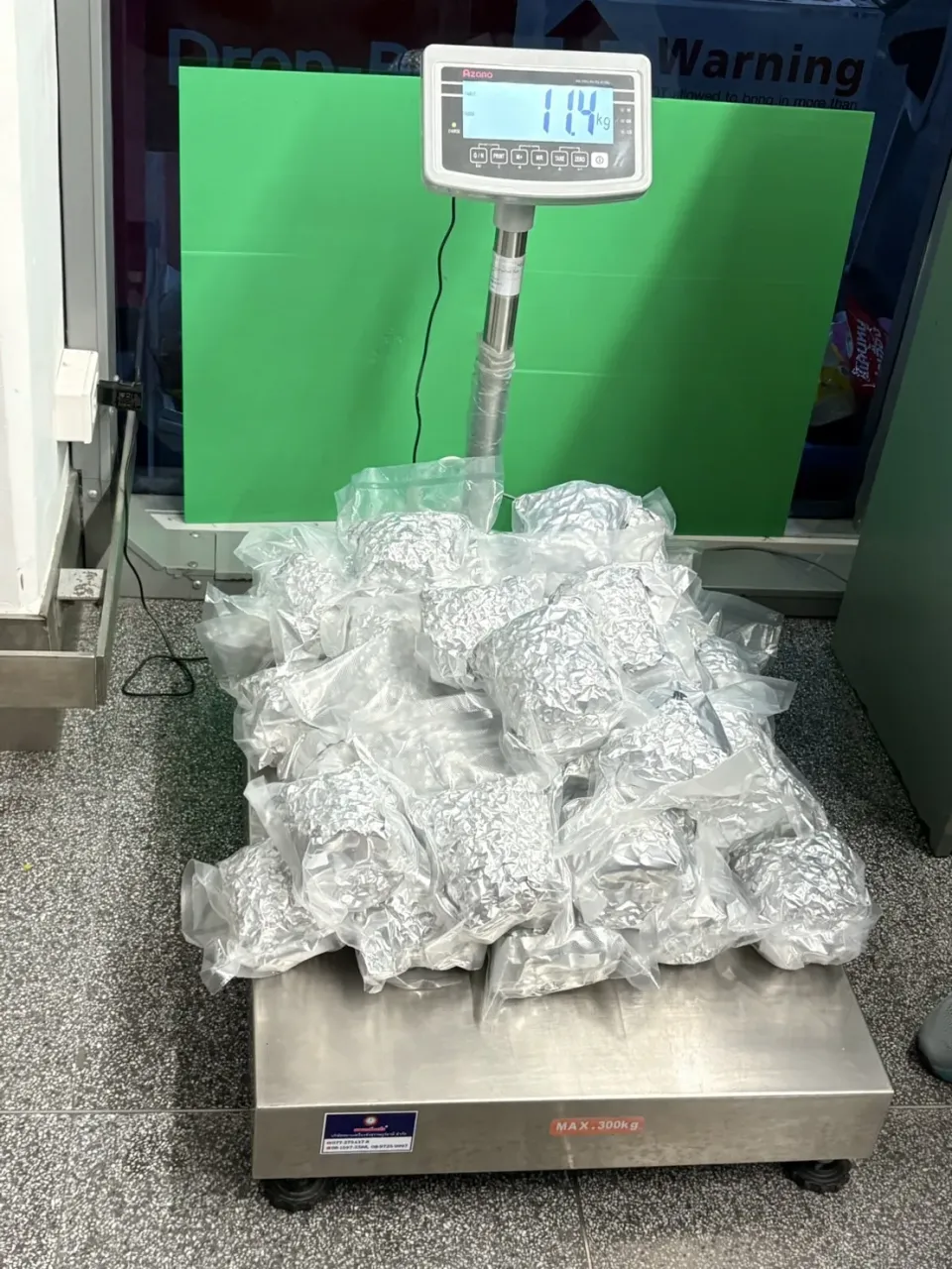 UPDATE: Russian man arrested at Phuket airport with more than 17kg of cannabis