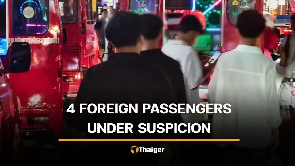 Patong ride-hailing driver says four foreign passengers sprayed substance at her