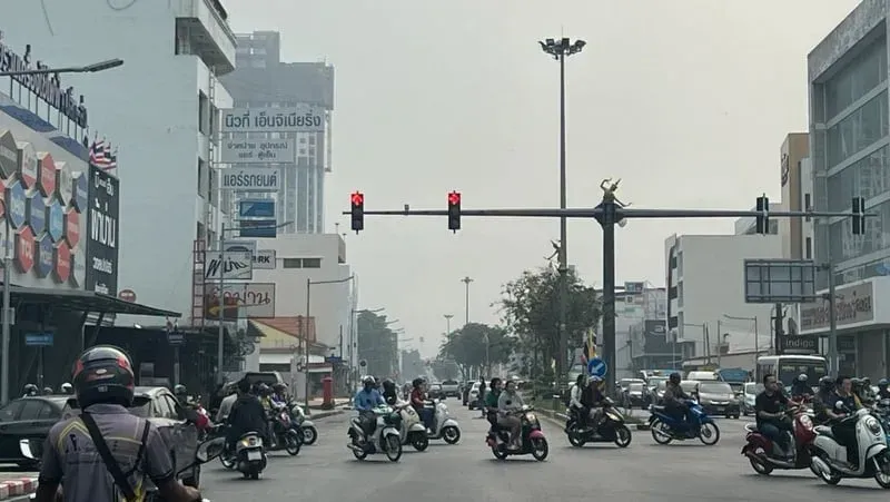 Indonesisk brandrök når Phuket och södra Thailand