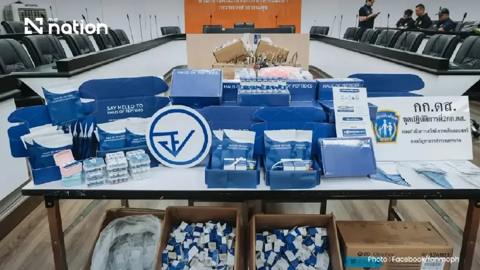 Thai FDA warns Phuket consumers after B52 million unregistered peptide seizure