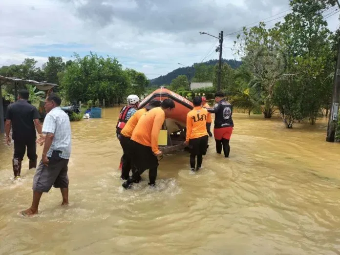 La province de Phang Nga déploie des moyens d’urgence après de vastes inondations