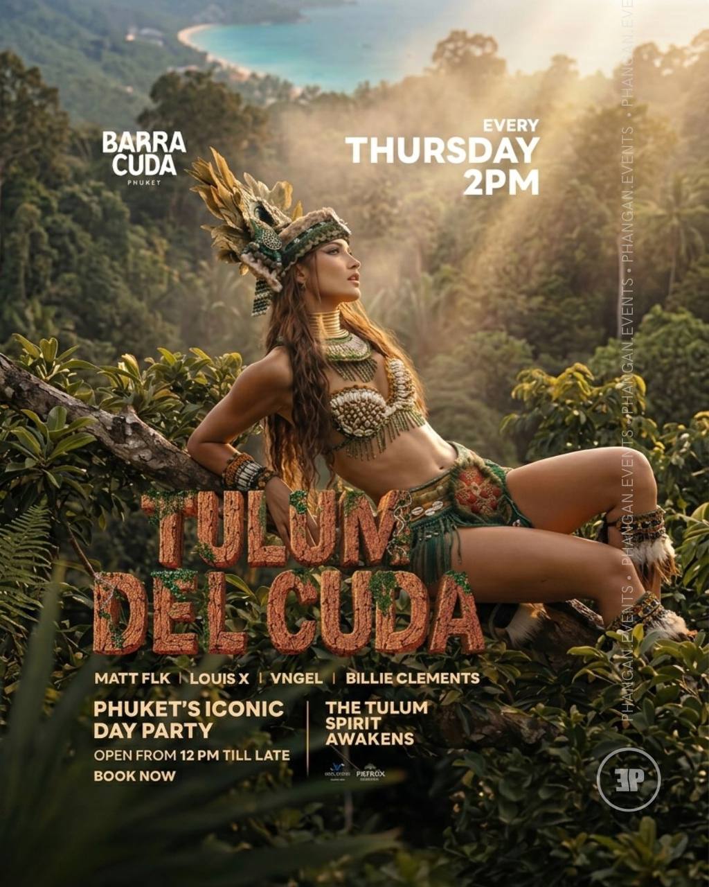 Phuket’s iconic day party: Tulum Del Coda