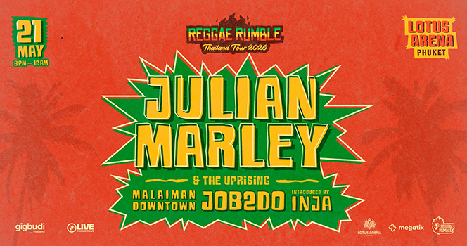 Reggae Rumble Thailand Tour 2026 - Julian Marley