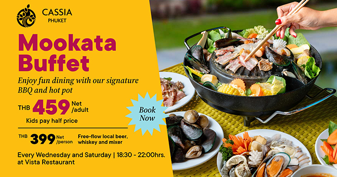 Signature Mookata Buffet at Cassia Phuket